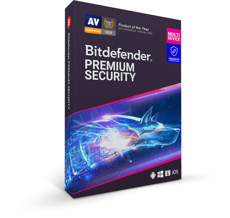 Bitdefender Premium Security, 10 Devices, 1 Year